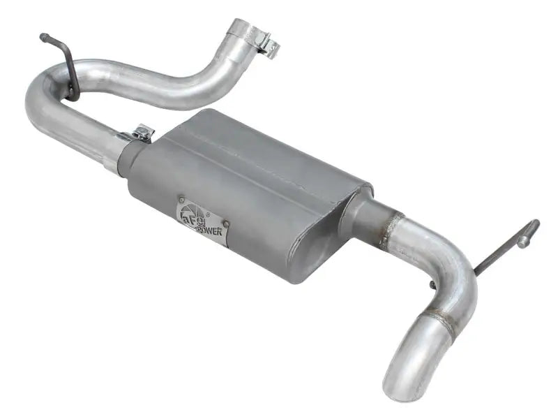 aFe Scorpion Exhaust System Axle Back Aluminized Hi-Tuck 07-17 Jeep Wrangler JK V6 3.6/3.8L - Truck & Automotive