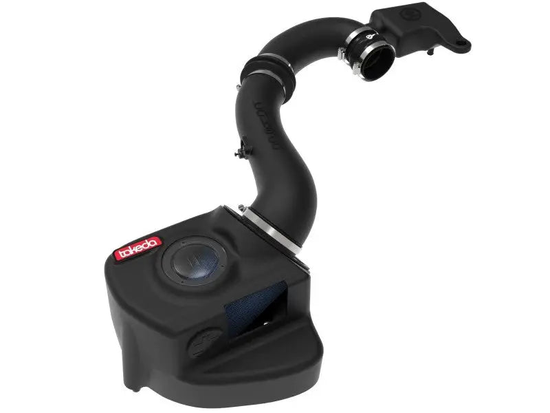Black air intake system.