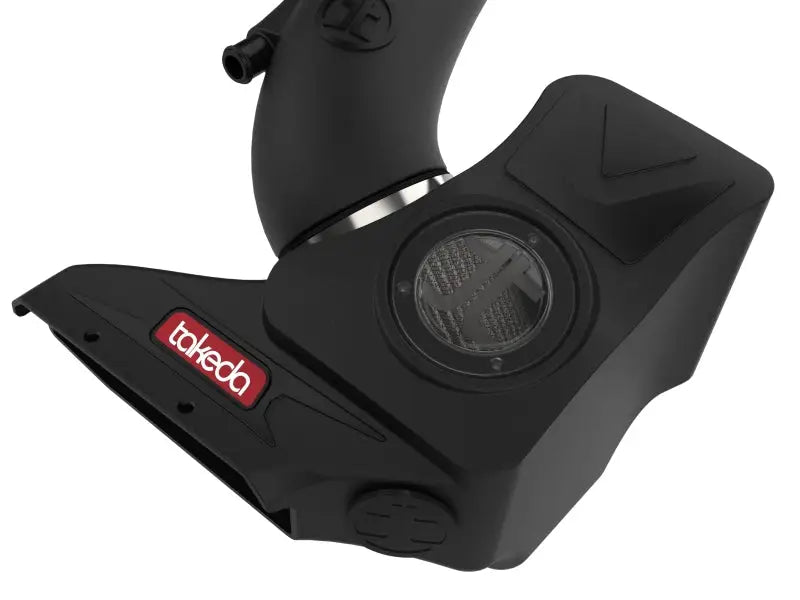 Black air intake system for 2022 Hyundai Elantra N with afe takeda momentum pro dry S