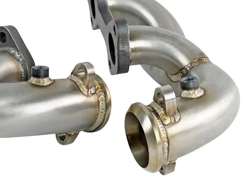 Stainless steel exhaust manifold for 03-07 Ford Diesel V8 6.0L with AFE Twisted Steel headers