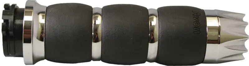 AIR-93-FLY-EX Fly By Wire Velvet Air Grips Excaliber Chrome