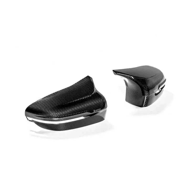 Akrapovic 18+ BMW M5 (F90) Carbon Fiber Mirror Cap Set - High Gloss