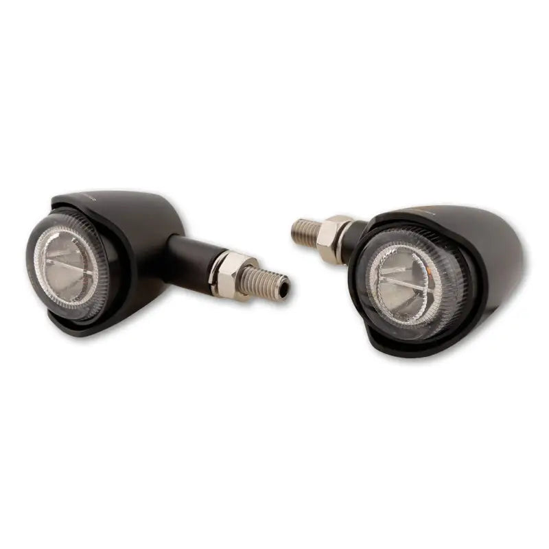 Akron X Ts/Tail/Brake Light Pair Smoked Lens Black