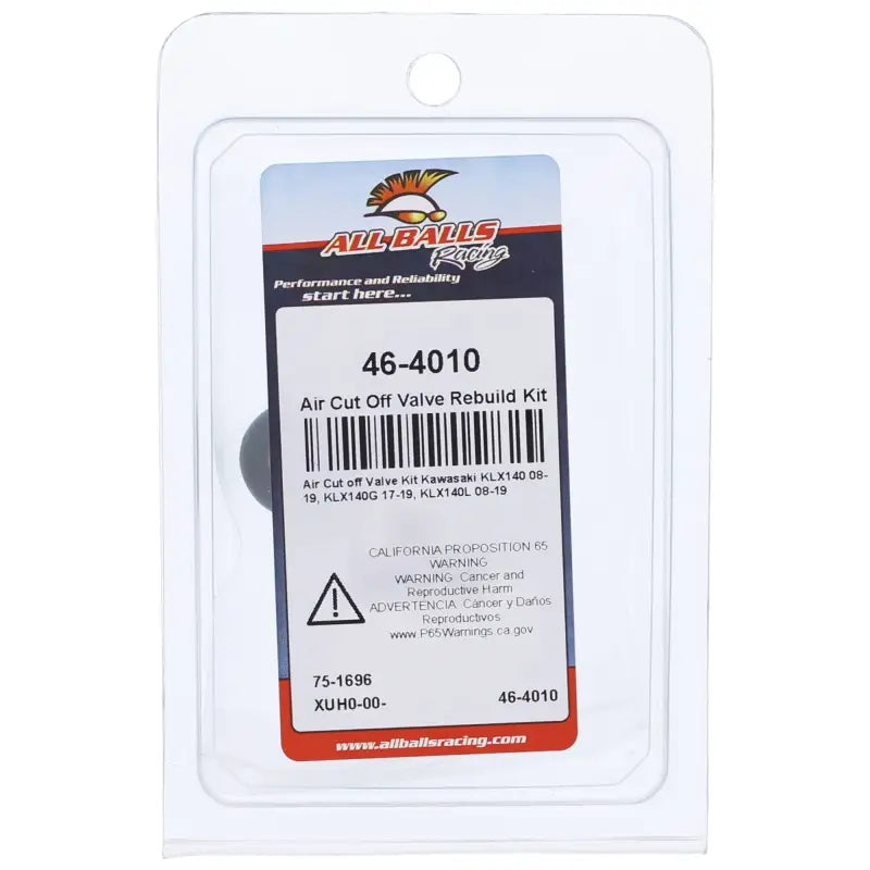 All Balls 46-4010 Air Cut Off Valve Rebuild Kit