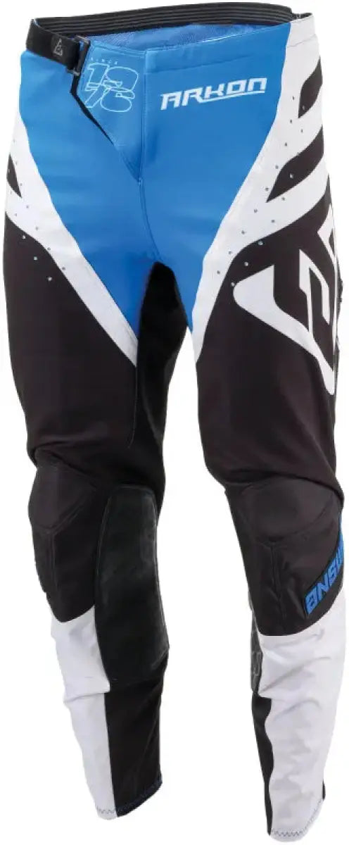 Answer 25 Arkon Nitrus Pants Blue/Black/WhiteYouth Size - 22 - Safety
