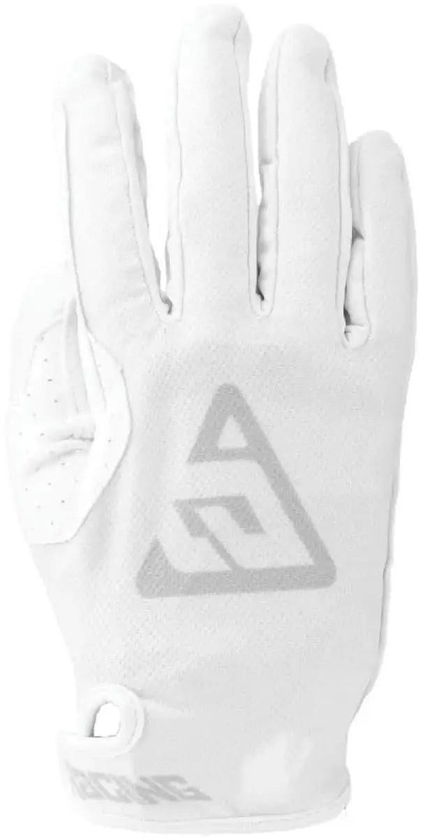 White golf glove from Answer 25 Ascent Gloves White/Grey Youth Large lineup