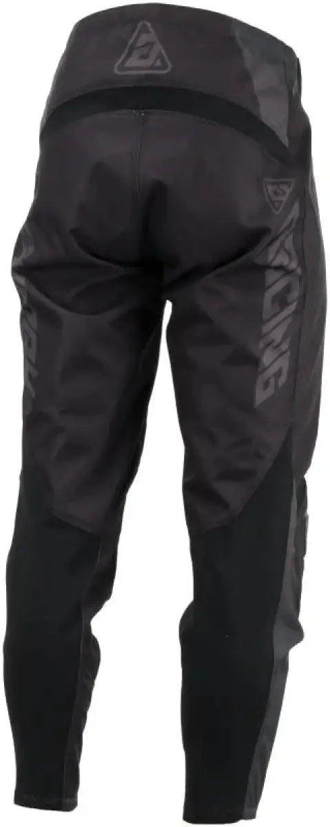 Black and gray Syncron Envenom Pants for men, perfect for dirt biking adventures