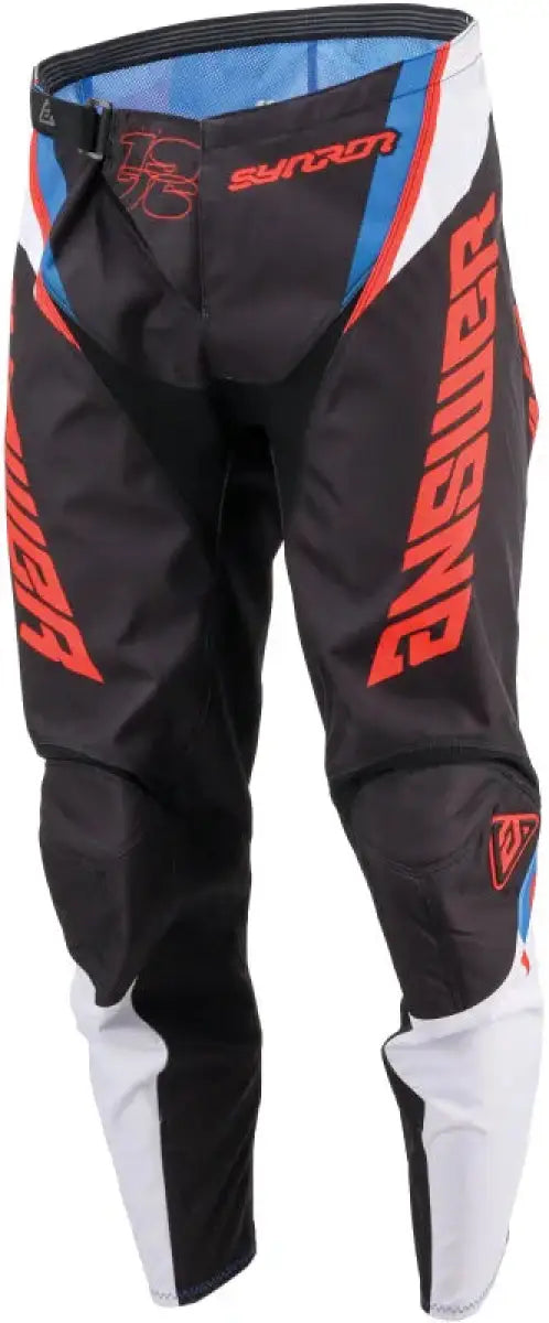Answer 25 Syncron Envenom Pants Red/White/Blue Size - 40 - Safety
