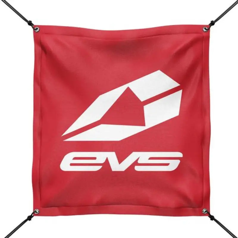 Red answer banner with white logo for RV parts & accessories or truck parts
