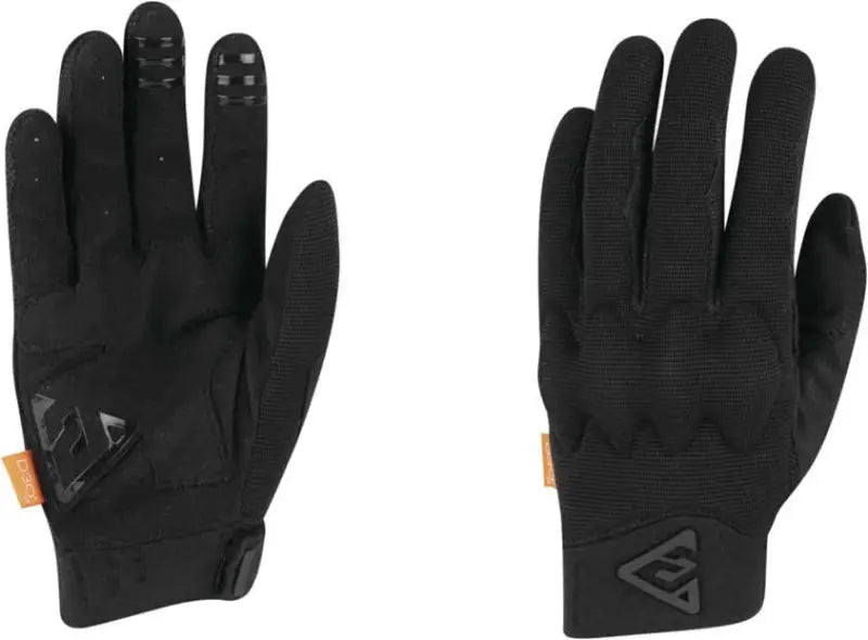 Answer Paragon Gloves Black Small - Stylish pair of black cycling gloves