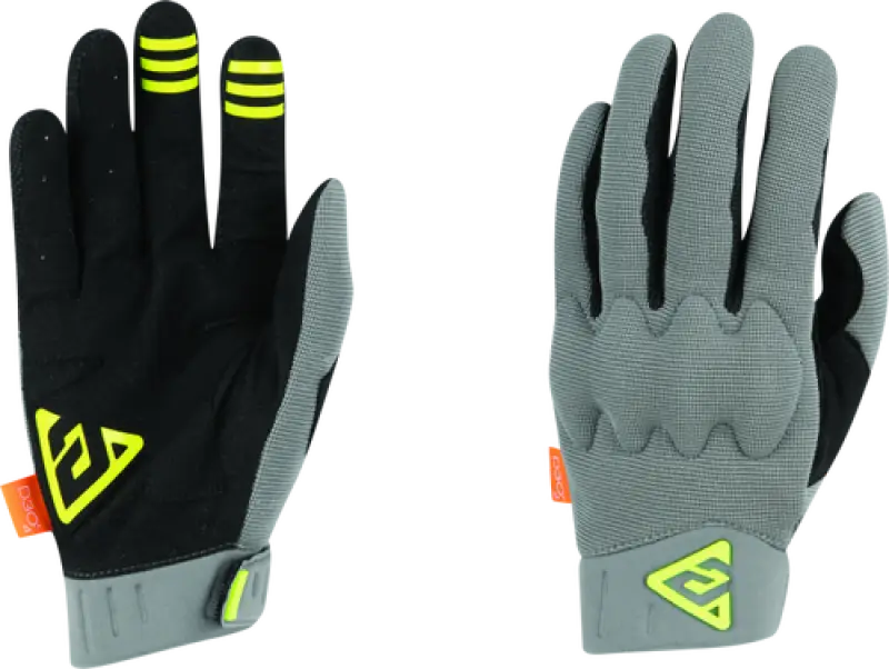 Answer Paragon Gloves Hyper Acid Grey 2XL showing black and gray gloves for protection