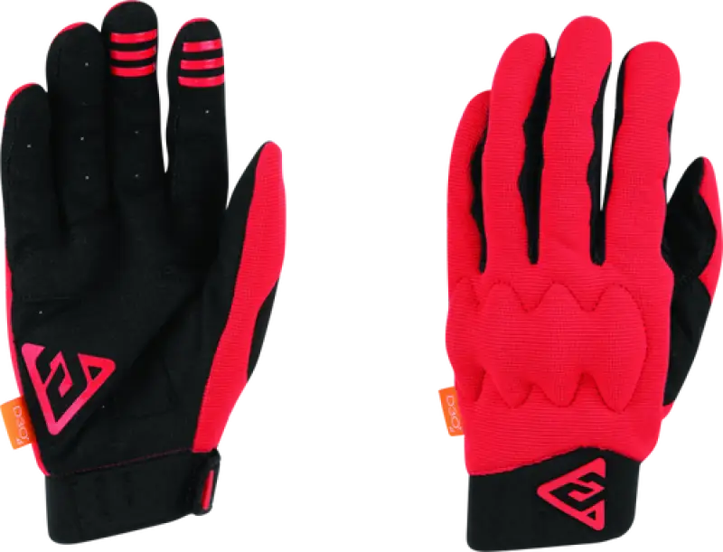 Answer Paragon gloves large black and red cycling gloves for comfy rides