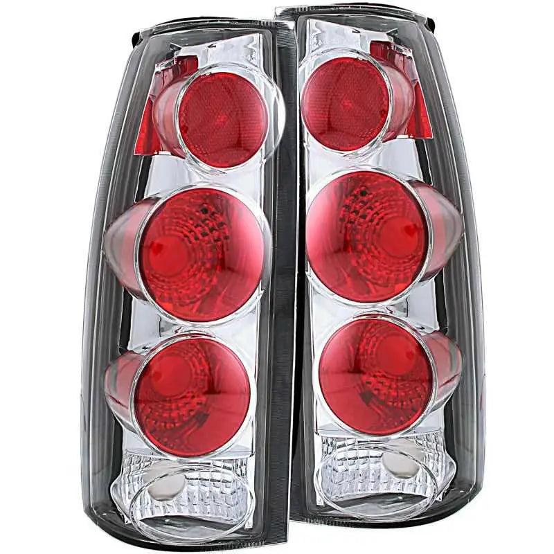 ANZO ANZO 1999-2000 Cadillac Escalade Taillights Chrome 3D Style