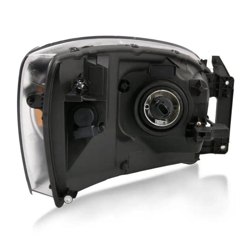 ANZO 2006-2009 Dodge Ram 1500 Crystal Headlight Black Amber - Truck & Automotive