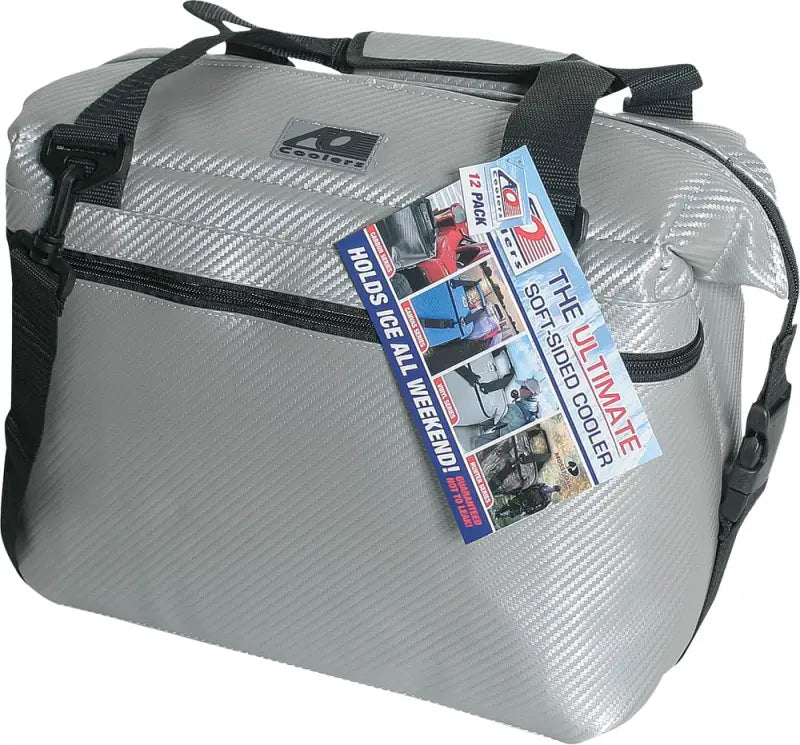 AOCR24SL Ao Coolers Carbon Cooler 24/Pk Silver 17"X10"X12"