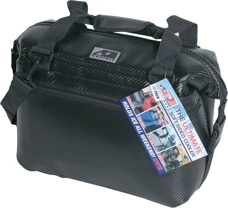 AOCR48BK Ao Coolers Carbon Cooler 48/Pk Black 21"X13"X13"