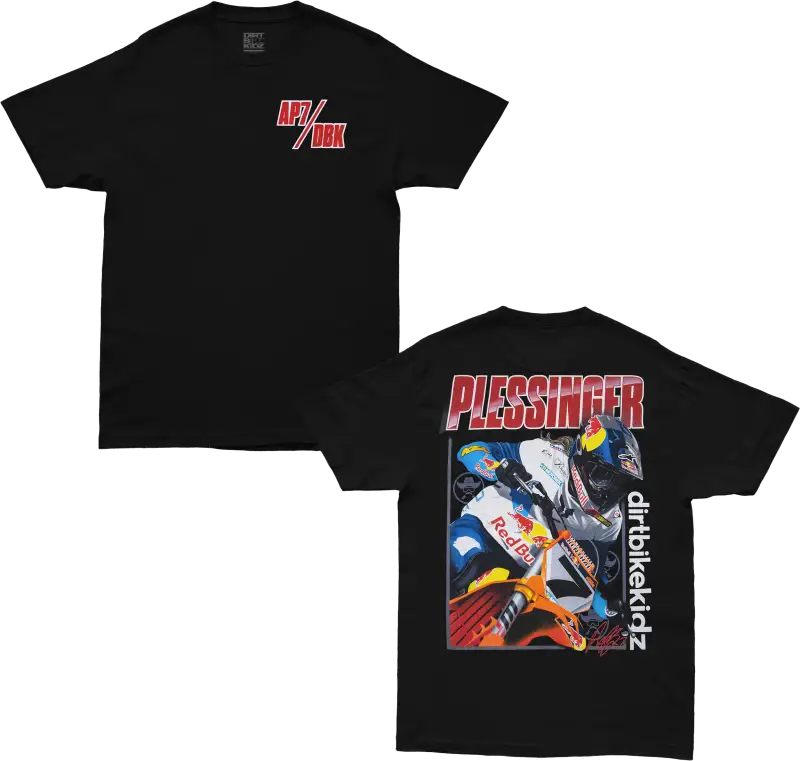 Ap7 Holeshot Tee Black Lg - DBK