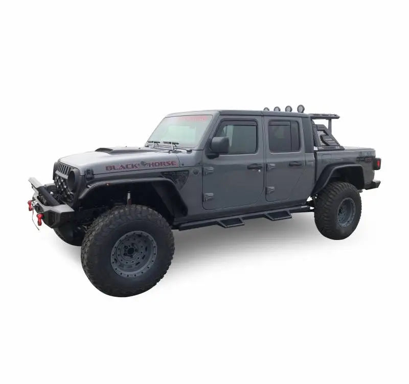 AR2-09BA3-PLFB Black Horse Armour Ii Roll Bar W/Basket Kit