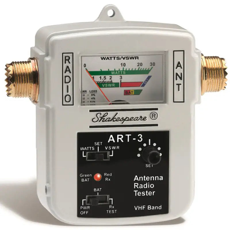 ART-3 Shakespeare Antenna/Radio Tester for RV, Automotive, Powersports, off-road, marine, exterior, truck accessories, interior, truck bed, RV parts, AVADA - Best Sellers, Must Haves