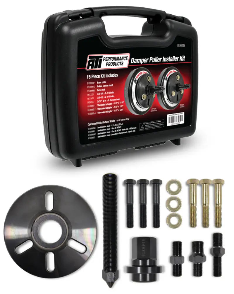 ATI Installation Stud - New Gen Hemi - M14x1.5x6.09 Long - Damper Puller Metric Adapter - Truck & Automotive
