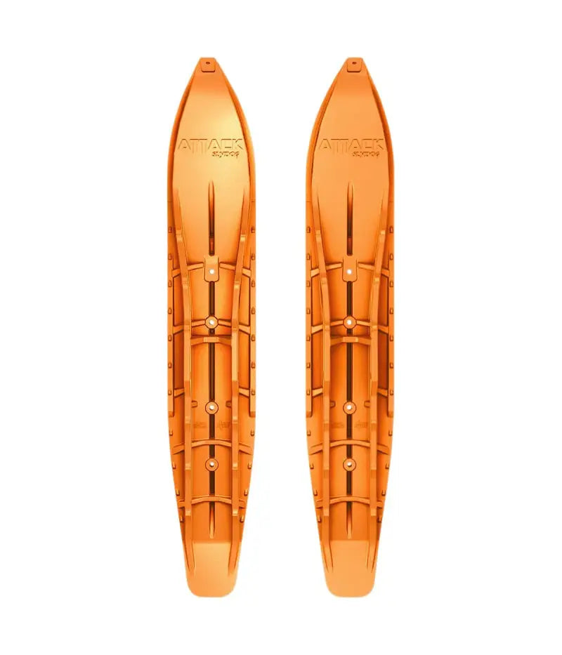 ATKSOLWHT Slydog Pr/ Sly Dog Attack Ski 7 Inch White - Skis/Carbides/Runners