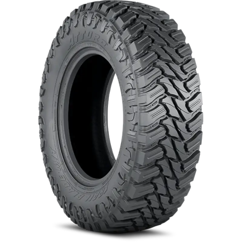 Atturo Trail Blade M/T tire with aggressive off-road tread for tough trail driving