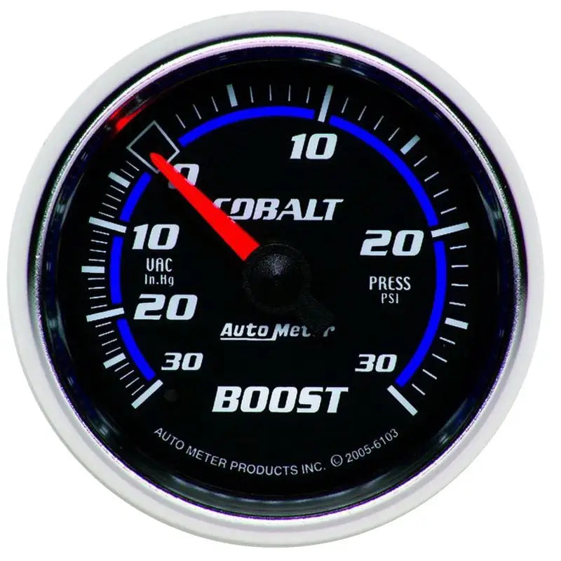Autometer Cobalt 52mm 30psi mechanical Boost Gauge - Truck & Automotive