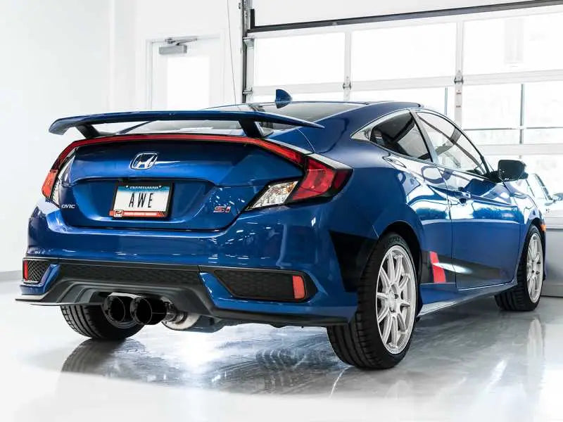 AWE Tuning 17+ Honda Civic SI 1.5L / Type R 2.0L Turbo Dual Tip Conversion Kit