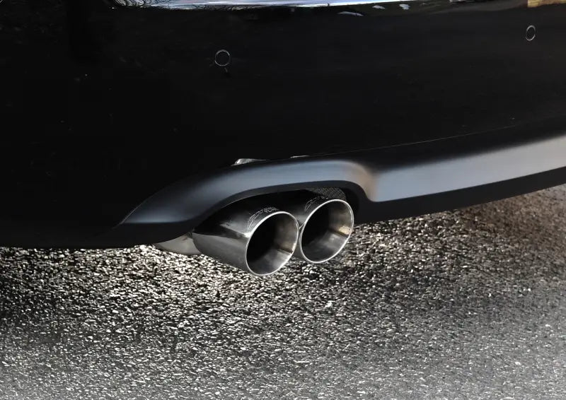 AWE Tuning Audi B8 A5 2.0T Touring Edition Exhaust - Quad Outlet Polished Silver Tips - Truck & Automotive