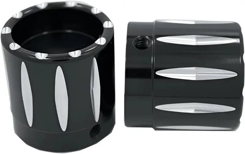 AXL-RIV-ANO Axle Nut Cover Rival Black 1"