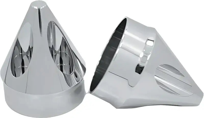 AXL-SPK-CH-78 Axle Nut Cover Spike Chrome 7/8"