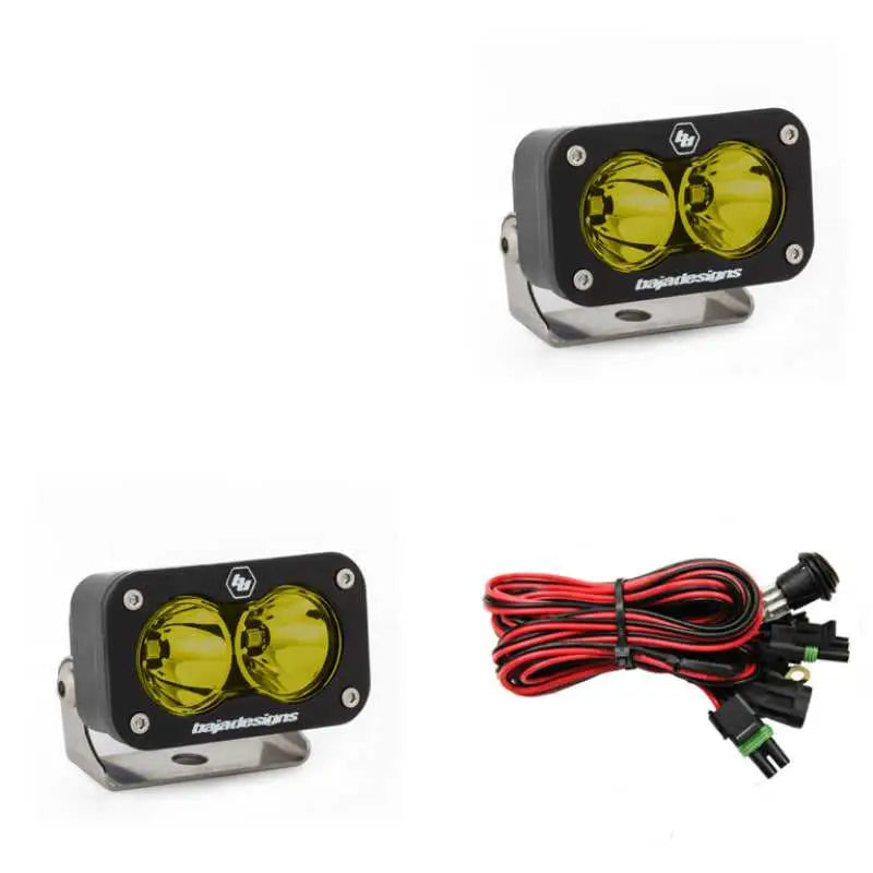 Baja Designs Baja Designs S2 Sport Work/Scene Pattern Pair LED Work Light - Amber