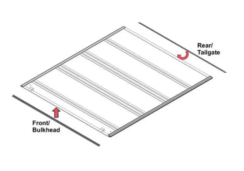 PARTS-326A0002 Tonneau Cover Rail Seal