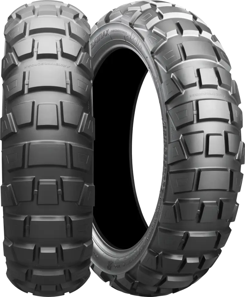 Tire Battlax Advcross Ax41 Rr 4.00 18 64p Bias Tl - BRIDGESTONE