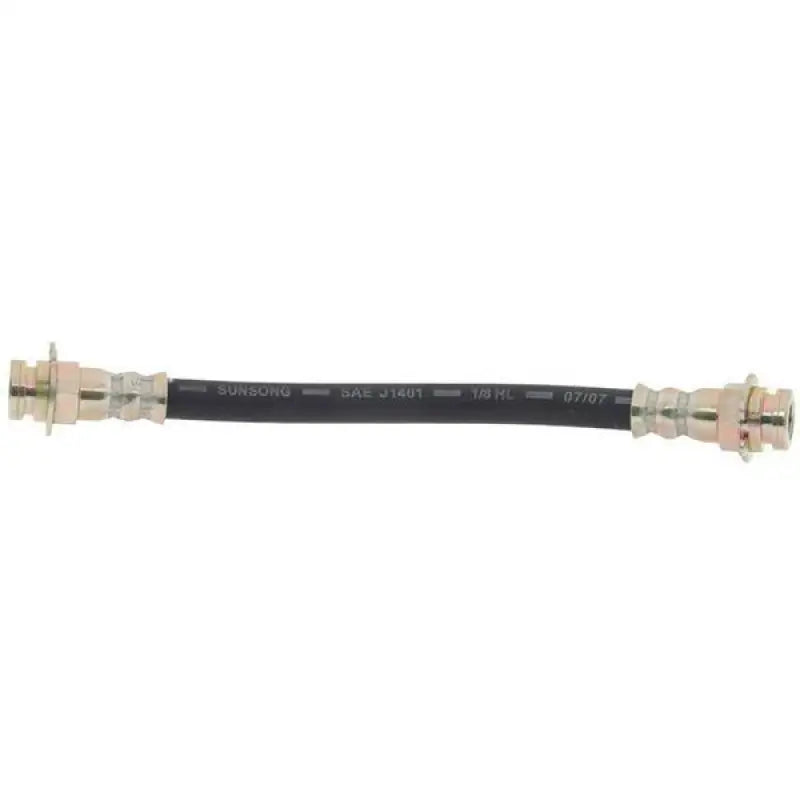 Black rubber brake hose with metal fittings for BH36961 Raybestos Hydraulic Brake system
