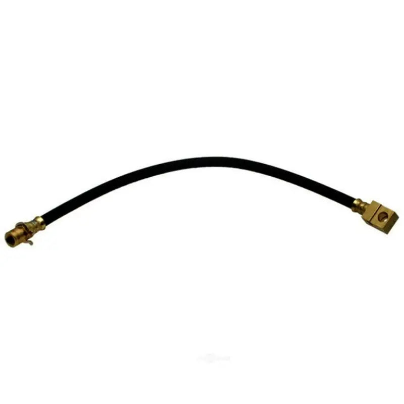 Black rubber hydraulic brake hose with brass fittings for Raybestos Hydraulic Brake Hose BH38068