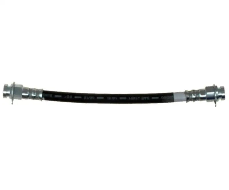 Black rubber brake hose with metal fittings for reliable brake operation - BH38376 Raybestos hardware-hydraulics
