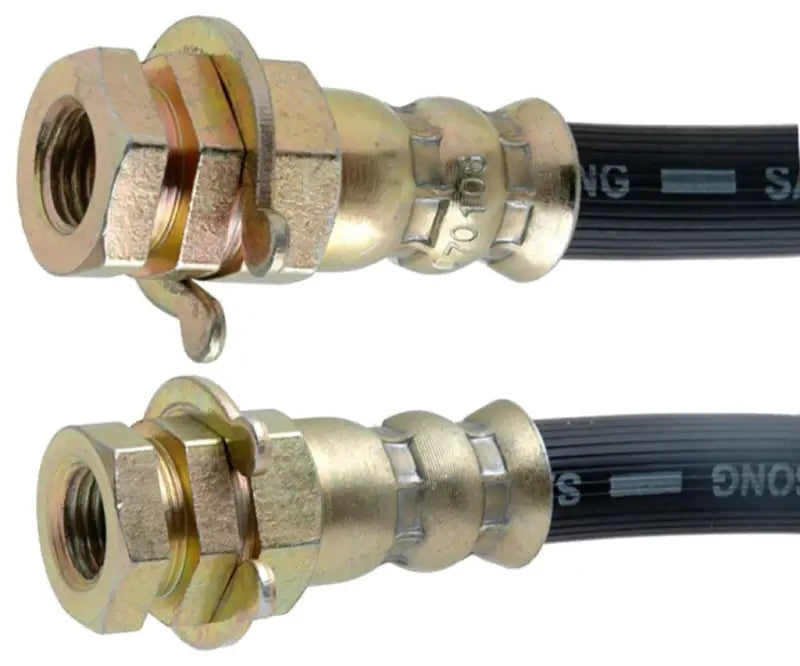 Flexible brake hose with metal fittings for BH38646 Raybestos Hydraulic Brake replacement
