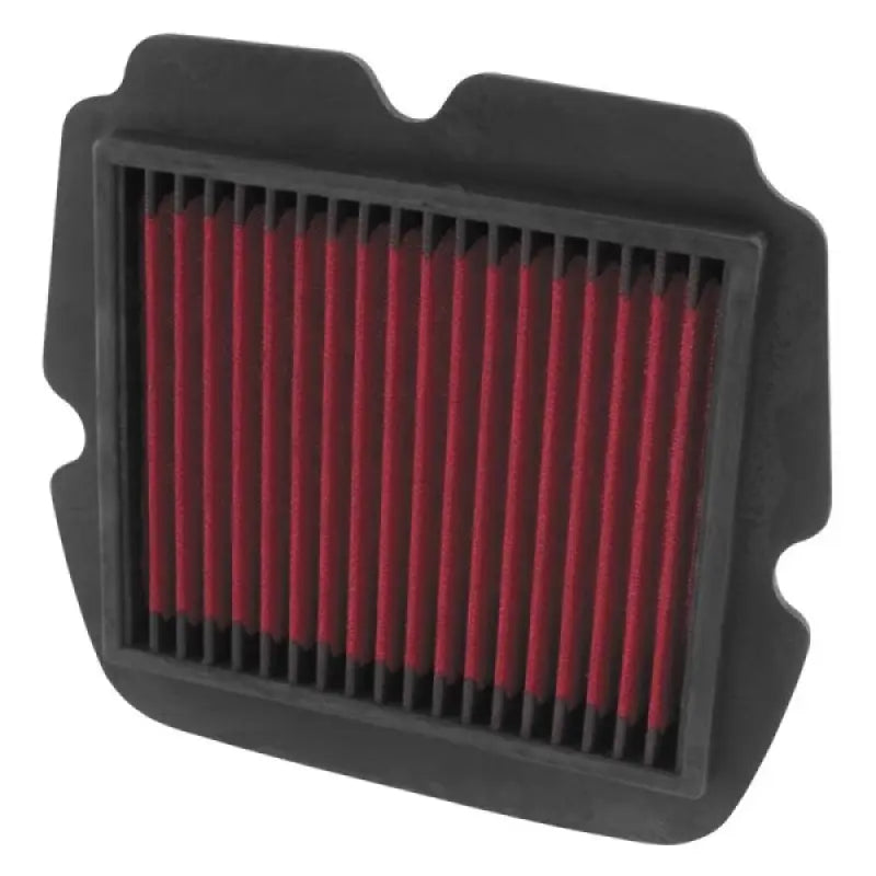 Red air filter with black frame for Honda GL1800 Gold Wing motorcycle performance boost
