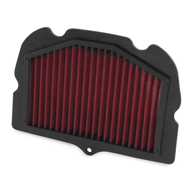 Red air filter with black frame for Suzuki GSX1300R Hayabusa bikeMaster GSX1300R airflow