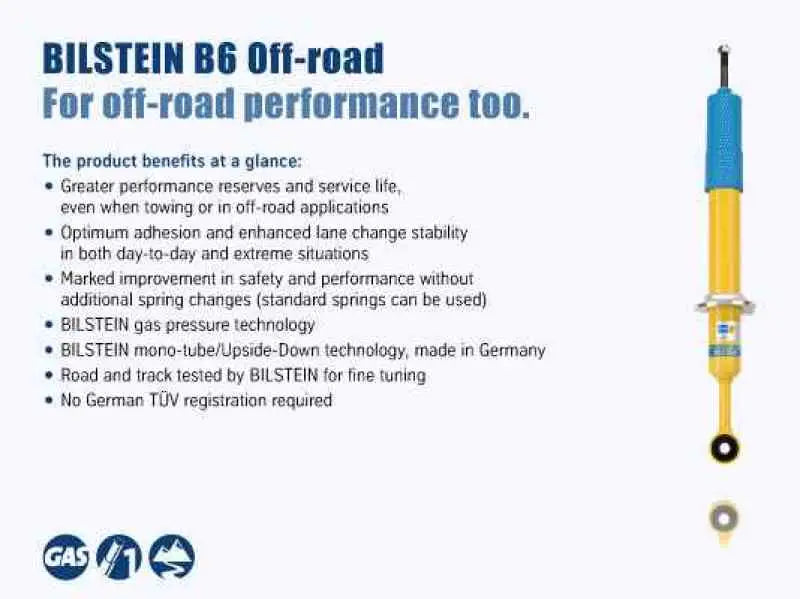 Bilstein 4600 Series 15-17 Chevrolet Colorado 4WD Rear Monotube Shock Absorber - Truck & Automotive