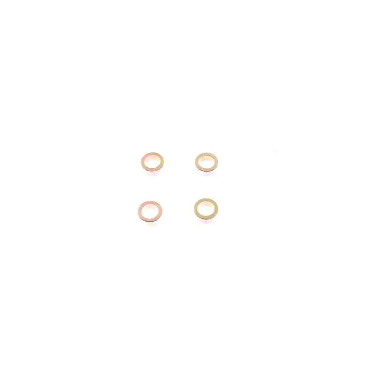 Four small metal washers for Bilstein Motorsport 12in shock absorbers, part of the Bilstein Motorsport lineup