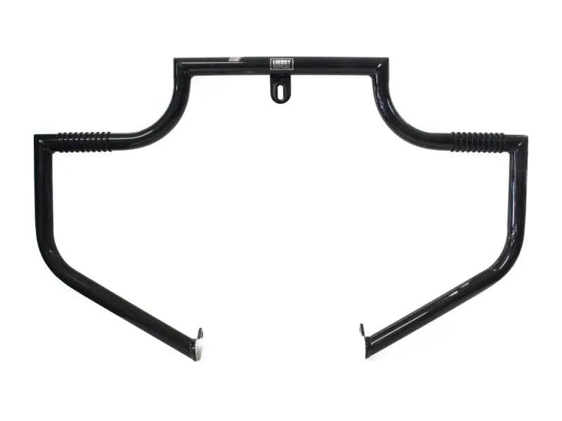 BL104-1 Lindby Engine Guard Hd Linbar for Dyna with Forward Controls, Black, Triple Chrome Plated, 1 ¼" Dia.