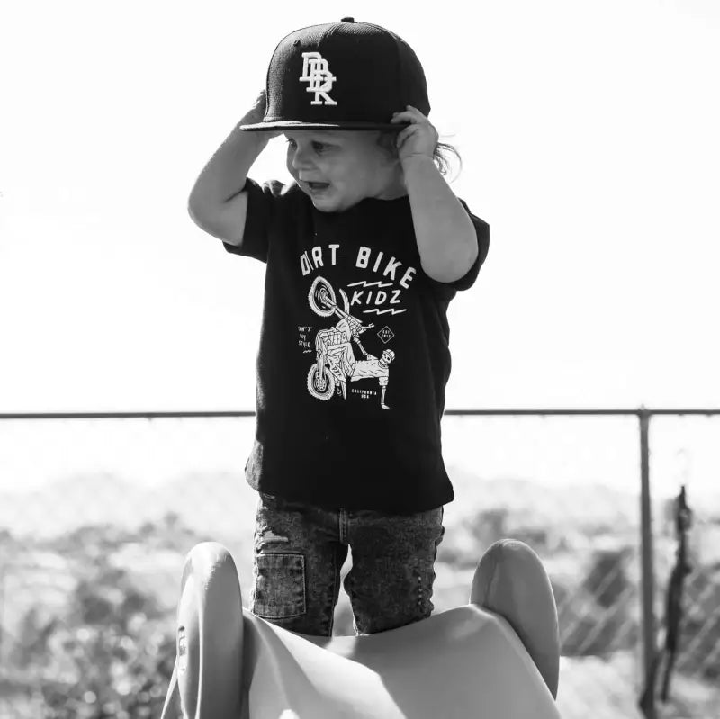 12 O'clock Toddler Tee Black 6t - DBK