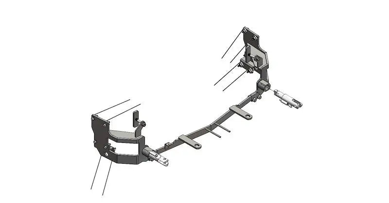 Blue Ox BX2674 Base Plate