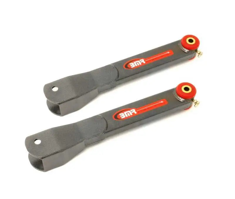 BMR Suspension BMR 10-15 5th Gen Camaro Non-Adj. Rear Trailing Arms (Polyurethane) - Black Hammertone