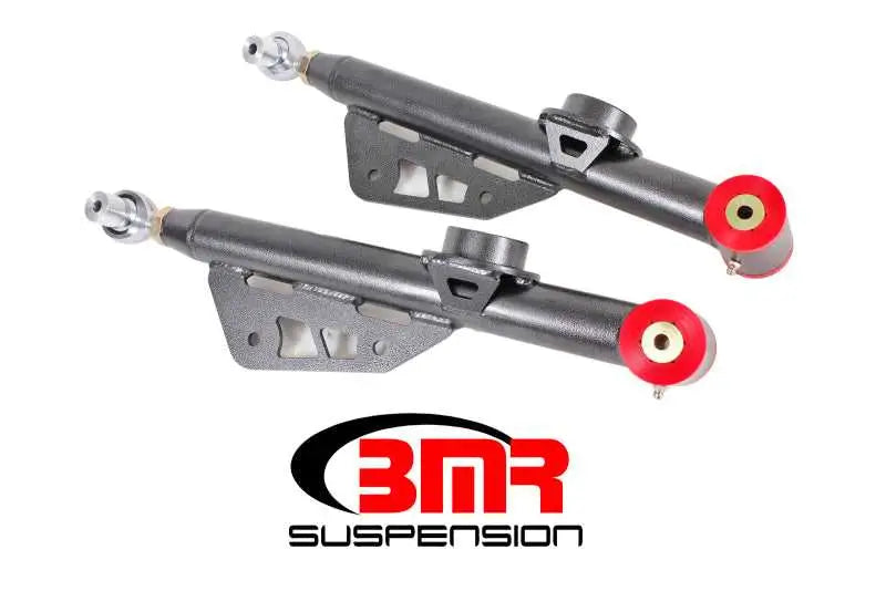 BMR Suspension BMR 79-98 Fox Mustang Single Adj. Lower Control Arms / Rod End (Polyurethane) - Black Hammertone