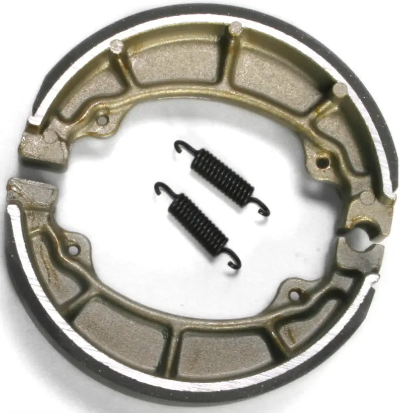 Motorcycle Brake Shoes 307 Plain with springs for reliable stopping power