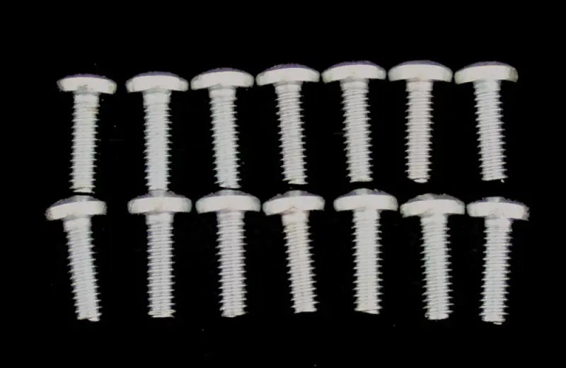 BS1-4 14 Piece Plastic Fender Set StainleSS Bolt Kit