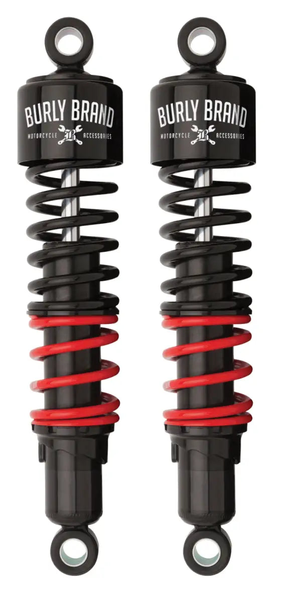 Burly Brand Stiletto Shocks 13.5in - Black - Burly Brand